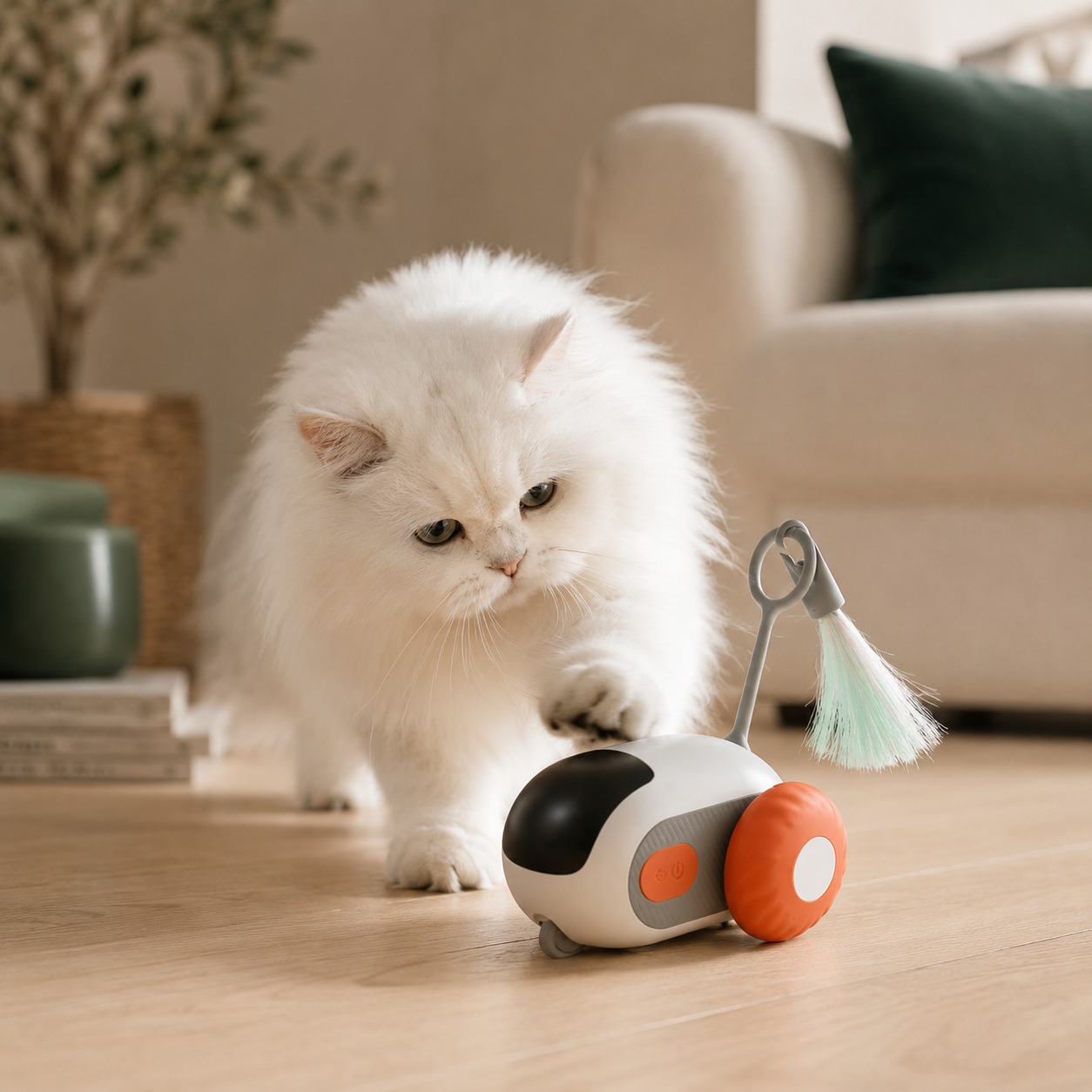 Remote Control Interactive Cat Toy