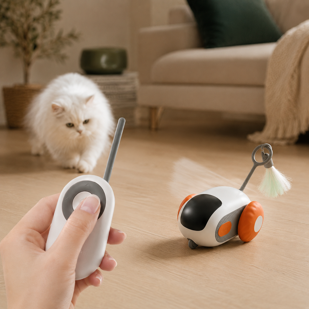 Remote Control Interactive Cat Toy